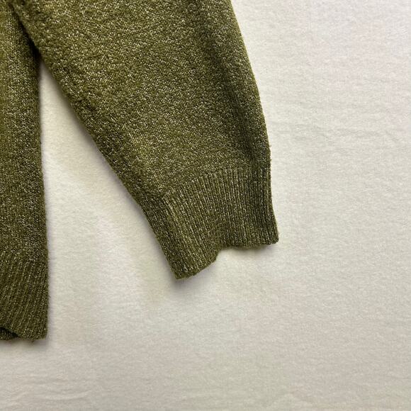 Woman's CabinCore Boho GoblinCore Woman's Green Sweater - size L - Picture 3 of 9